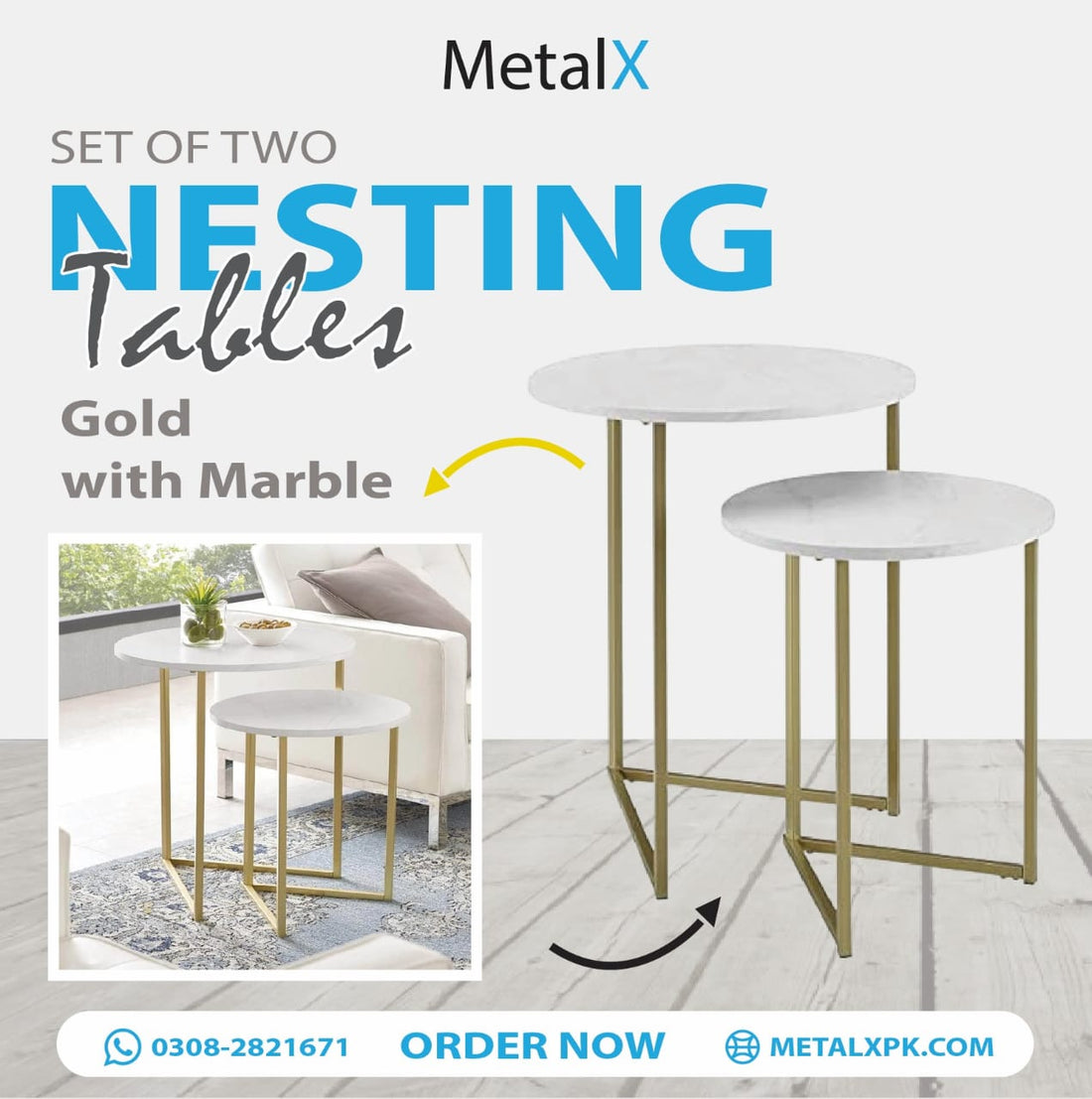 Minimalist modern furniture in Pakistan replacing bulky wooden pieces – MetalX sleek and durable designs