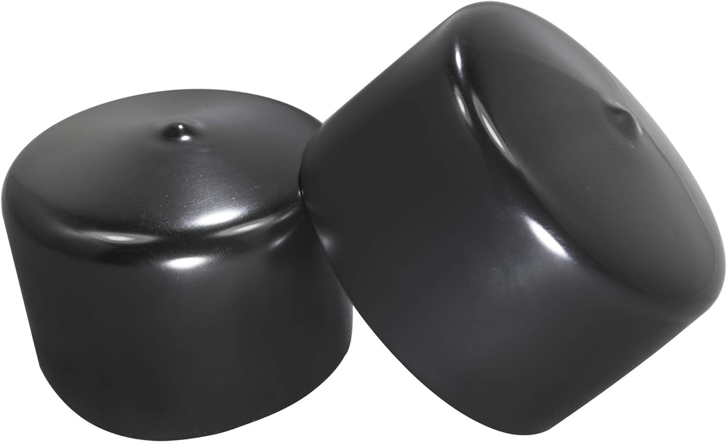 2.5-inch round rubber end cap for tubing β MetalX