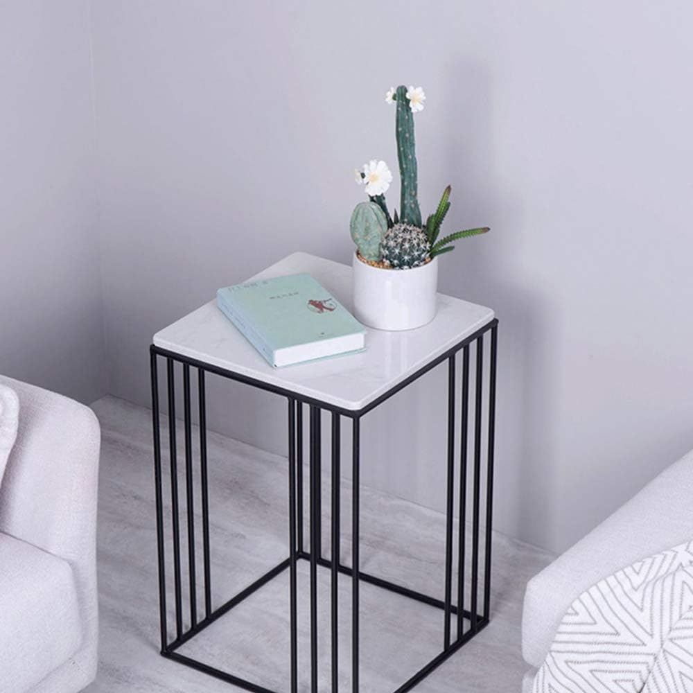 op-down angle of KOOU coffee table showing spacious surface and slim frame – MetalX