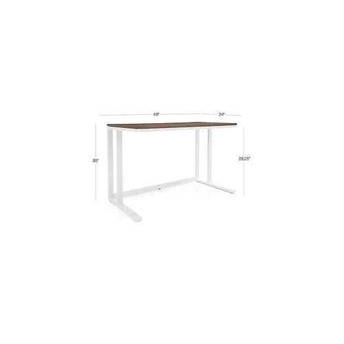 Pilsen Office Table, White