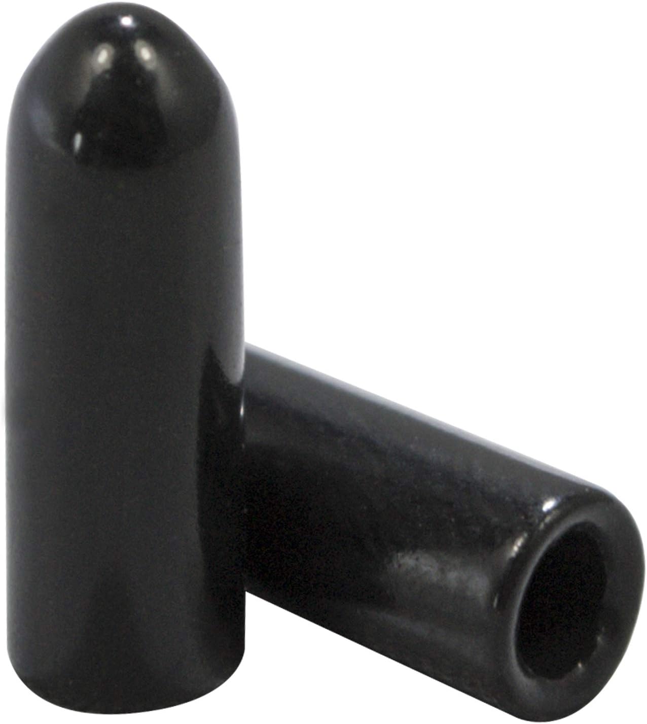 Durable 0.25 Inch (1/4) Round Vinyl/Rubber End Cap | Perfect for Tubing & Metal Posts