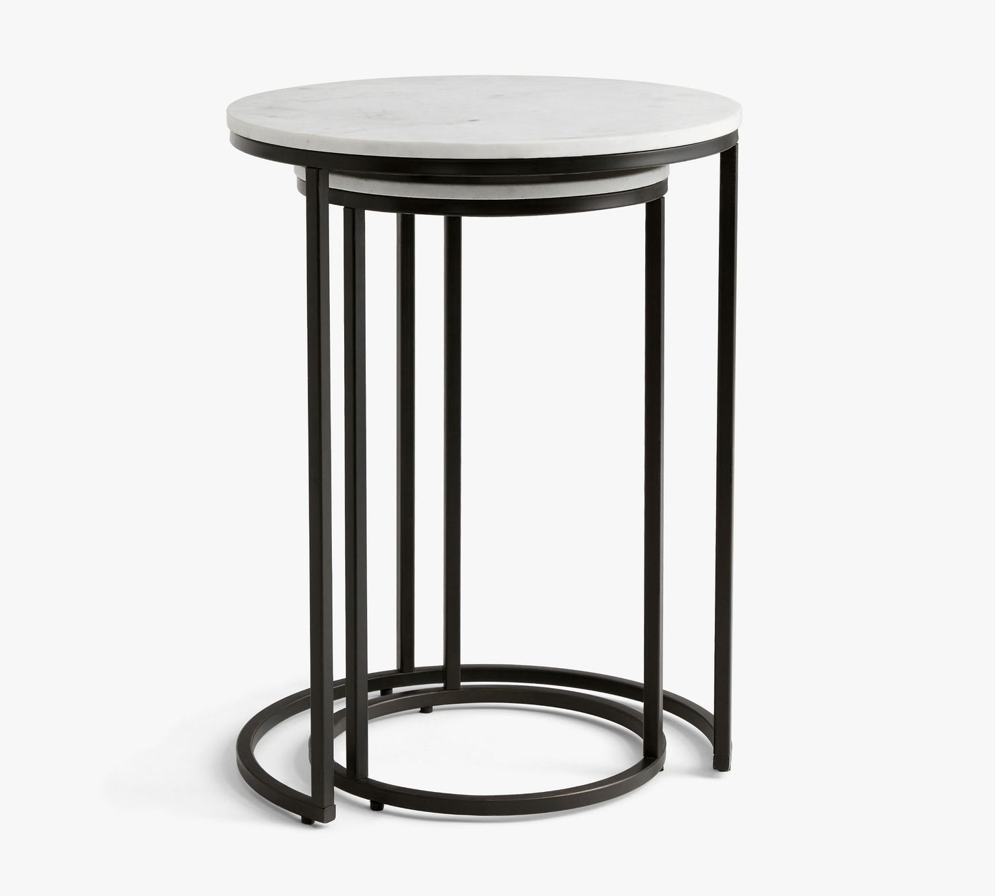 Round Nesting Side Tables (12"–16")