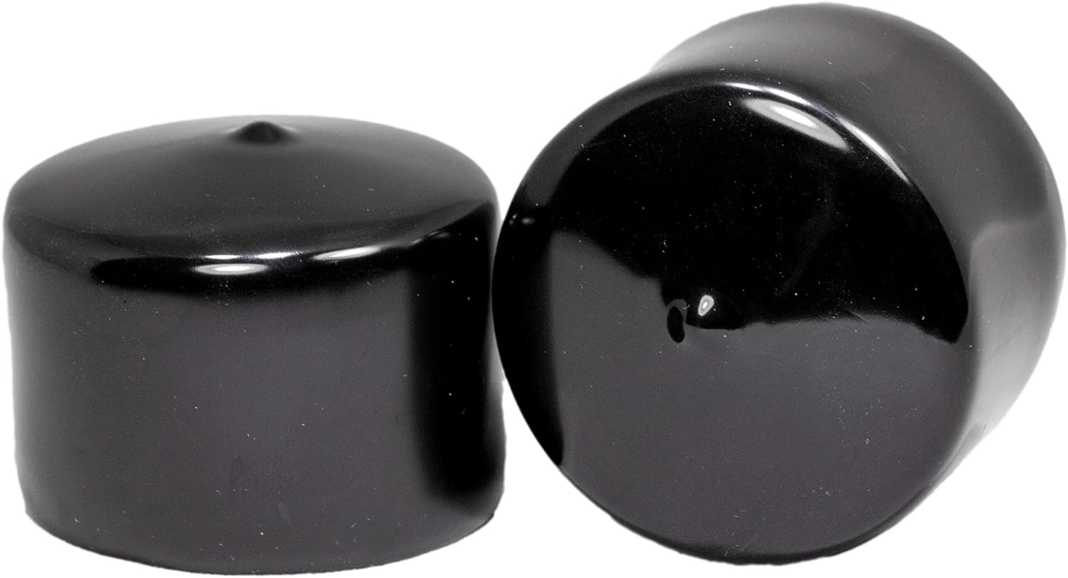 2-inch round rubber end cap for tubing – MetalX Pakistan